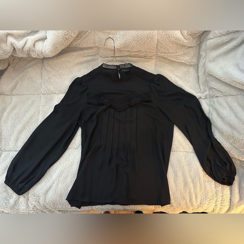Ann Taylor Elegant Black Women's Top